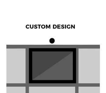 Custom 'Look Here' Front Panel – 1192 (w) x 569 (h) mm