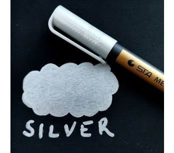 Silver Premium Metallic Guest Book Marker Pen