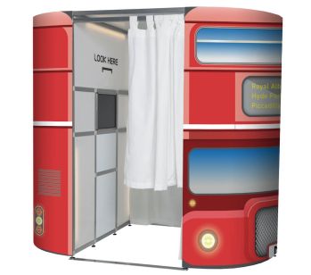 Red Decker London Bus Photo Booth Panel Skins

